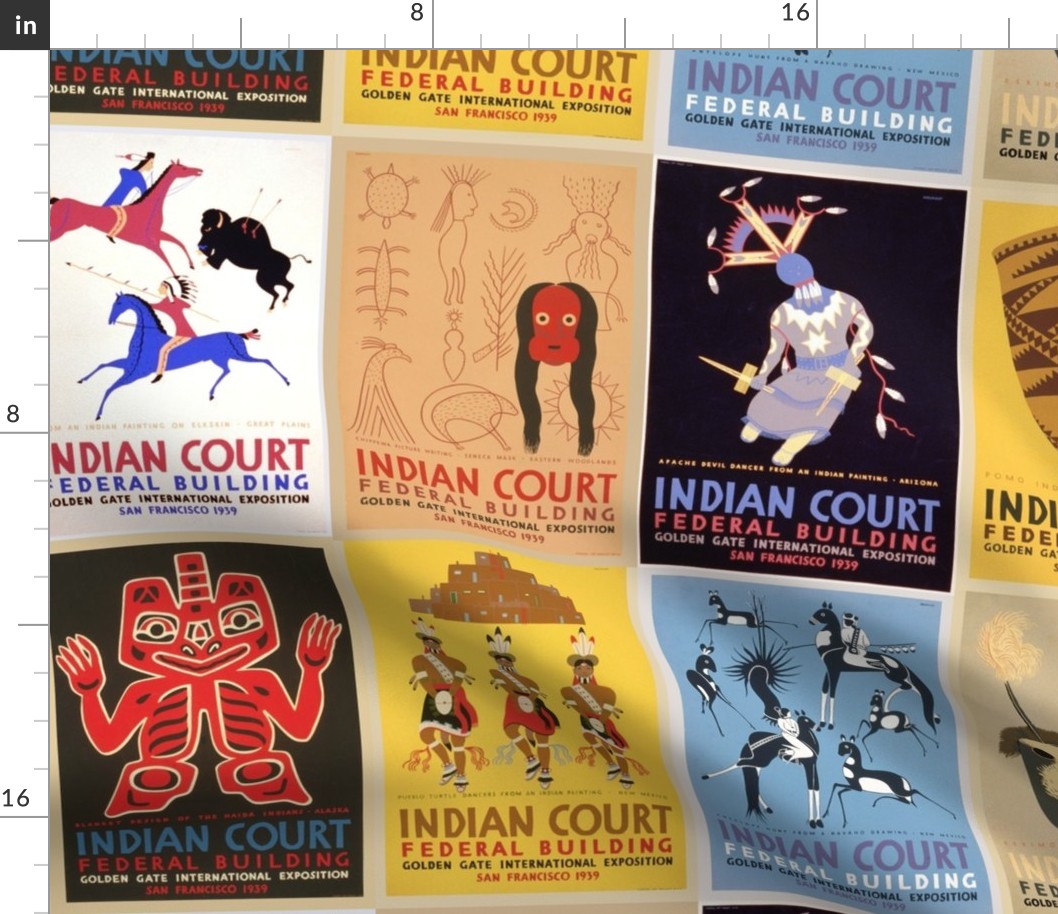 WPA Native American Art Posters