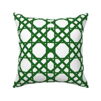 Green cane lattice  double weave