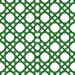 Green cane lattice  double weave