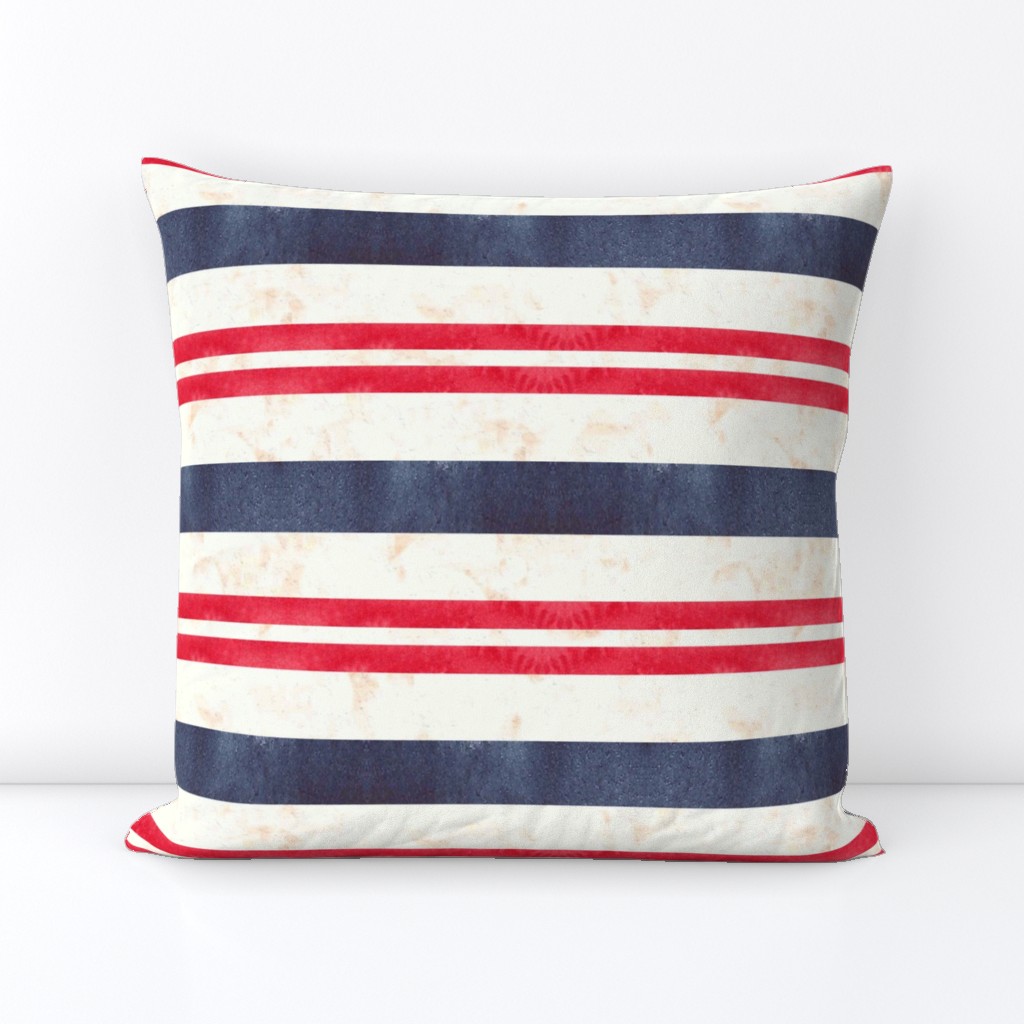 Red White and Blue Patriotic Tri Stripe_large