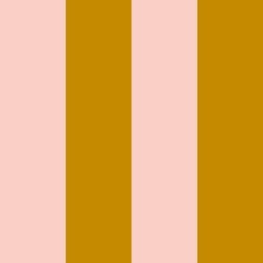 Blush and gold_2 inch stripes