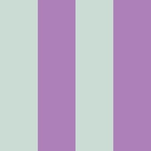 Lavender and mint stripes_2 inch stripes
