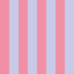 Pink and lavender stripes_1 inch stripes