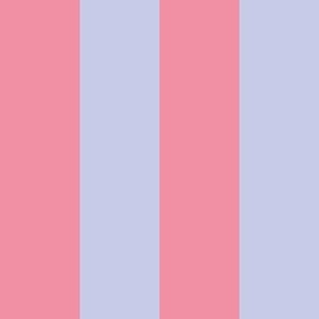 Pink and lavender stripes_2 inch stripes