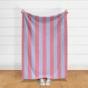 Pink and lavender stripes_4 inch stripes