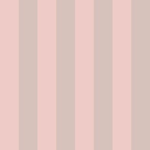 Soft pink and grey_1 inch stripes
