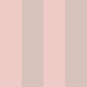 Soft pink and grey_2 inch stripes