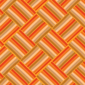 Diagonal Cushion Weave-Sunflower Palette