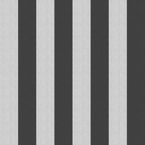 1 inch Stripes, Faux Woven Neutrals, Classic Cafe Curtain Style, Charcoal Gray, Grey 