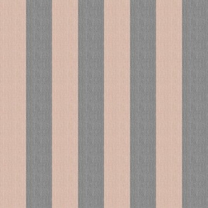 1 inch Stripes, Faux Woven Neutrals, Classic Cafe Curtain Style, Peach, Grey, Gray