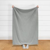 1 inch Stripes, Faux Woven Neutrals, Classic Cafe Curtain Style, Light Grey, Green Gray