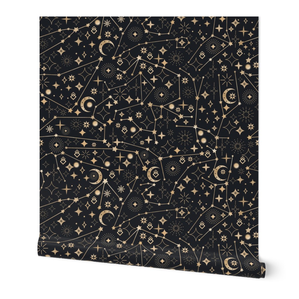 constellation black plain