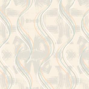 big// Textured toned vertical wave lines ribbons Original vanilla