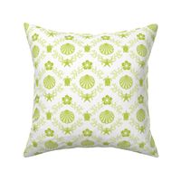 By-the-sea Damask Green Jumbo 24/SSJM24-A84