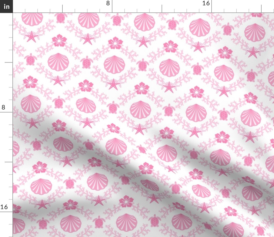 By-the-sea Damask Pink Jumbo 24/SSJM24-A85