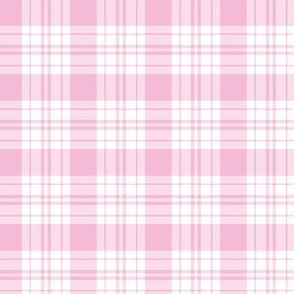 FS Light Pink and White Check Plaid 