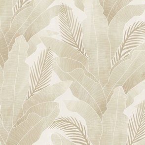 Textured Tropical Leaves