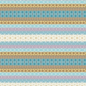 boho stripes horizontal golden pool natural