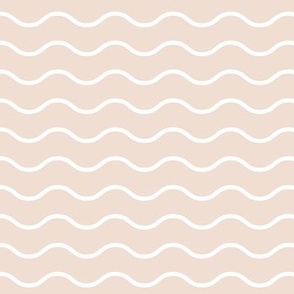 (S) wavy stripes in dew blush pink Small scale