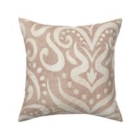 Curved Ornaments - Brown and Beige - Large