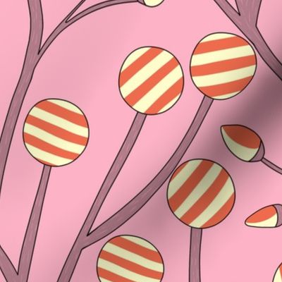 Piggie lollipop tree - Pink