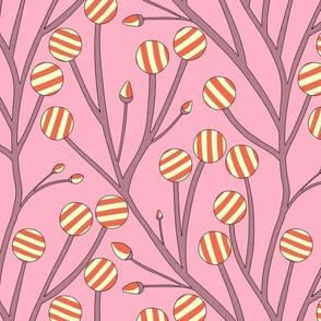 Piggie lollipop tree - Pink