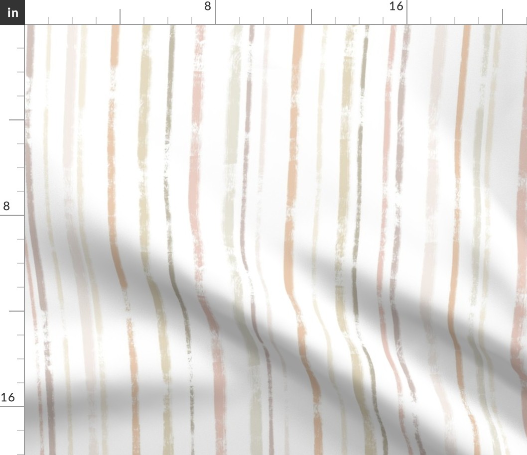 boho rustic stripe - modern neutrals color palette - natural texture - minimalist japandi wallpaper