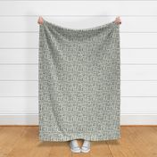 roughly woven textured warm gray cream and charcoal wallpaper - medium size 12"