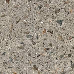 Concrete Terazzo rocks warm neutral Large