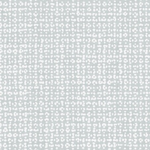 Dotted Grid White on Soft Grey