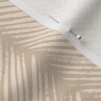 Textured chevron lines - simple minimalist - wheat tan neutral - large