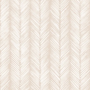 Textured chevron lines - simple minimalist - light cream and tan neutral - large