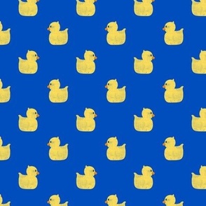 Rubber Ducks - cobalt blue - LAD24