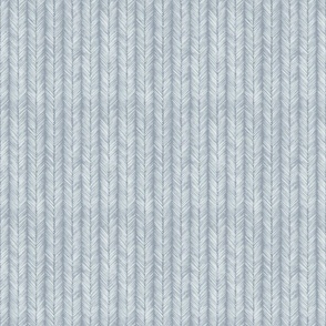 Textured chevron lines - simple minimalist - blue grey - small