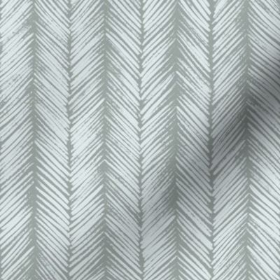 Textured chevron lines - simple minimalist - sage green - medium