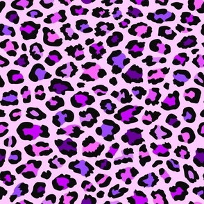 animal print leopard purple pink