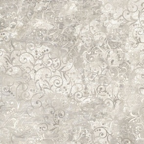 Weathered Plaster Wallpaper Taupe