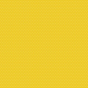 Summer Fruit Lemon Yellow Polka Dots 3 inch