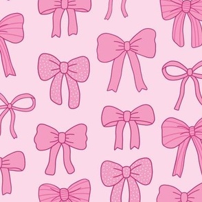 Girly Bows pink