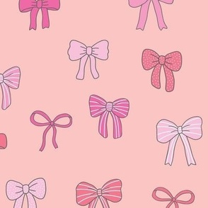 Girly Bows pink Loose