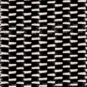 Checkerboard Black and White Textured