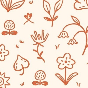 Playful Flower Doodles