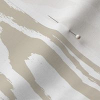 Textured Ikat Pattern in Beige & White