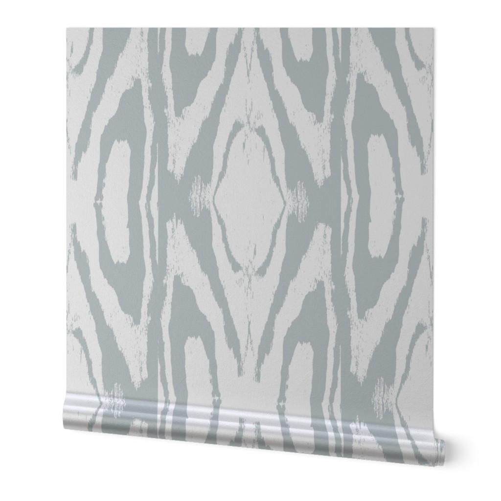 Textured Ikat Pattern in Blue & White