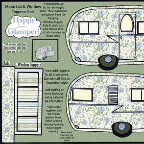 Sewing Project - Vintage Glamping Trailer 