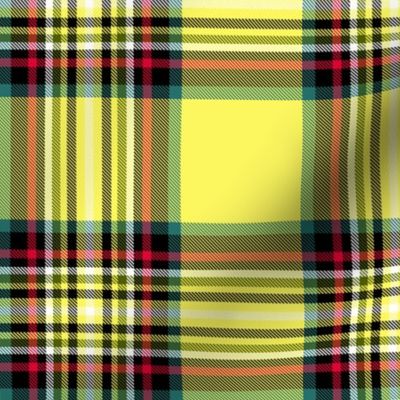 Stewart Tartan in Yellow Small