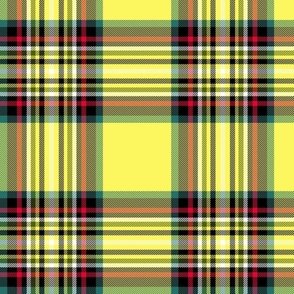 Stewart Tartan in Yellow, Medium