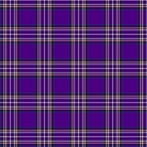 Stewart Tartan in Violet Purple, Smallest