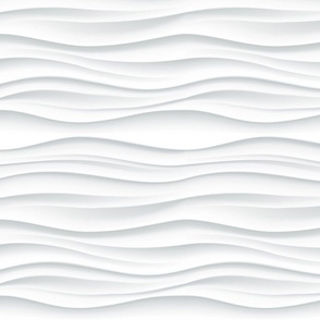 White waves, textured background