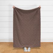 Western Blanket | 6X9 Repeat | Brown and Pink